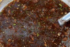 Tamarind chutney.