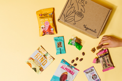 Vegancuts Monthly Snack Box Open the Door to sweet & savory vegan snacks from the longest standing vegan subscription company