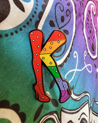 Official Kinky Boots Broadway Musical inspired Pride Rainbow enamel pin