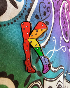 Official Kinky Boots Broadway Musical inspired Pride Rainbow enamel pin