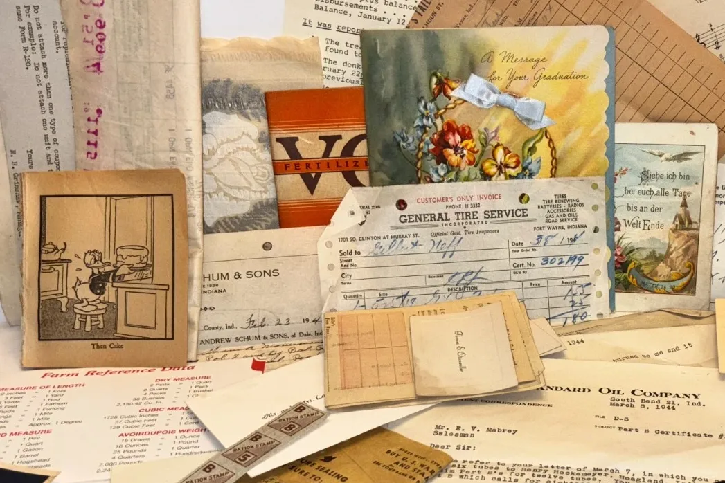 Monthly Vintage Ephemera Box (Small)