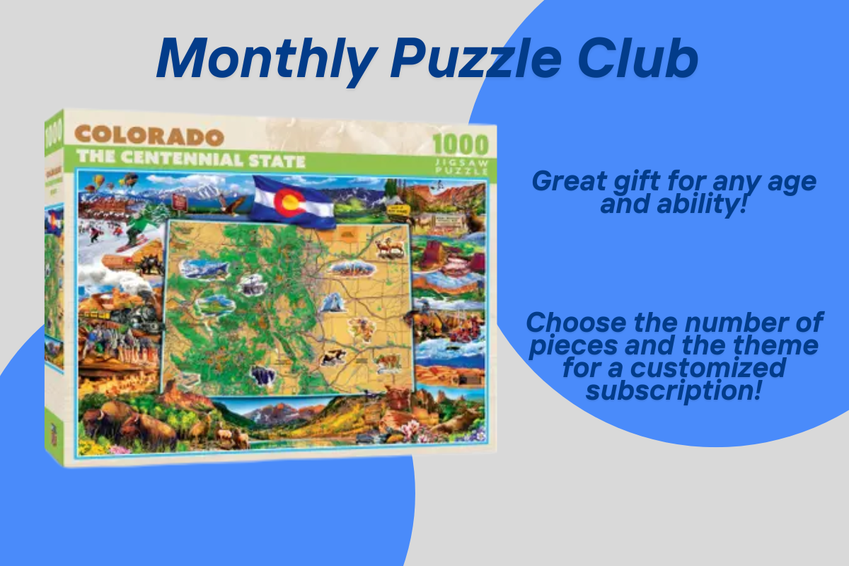 Customizable Monthly Puzzle Subscription 500-1,000 Pieces