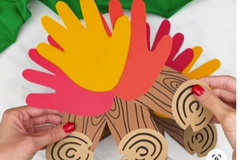 Construct a Campfire Craft in the 6-8 craft box
