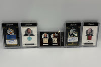 Keepsake Multi-Sports Patch Autograph and Gem Autograph examples.  Rolex Tiffany Dial Card and Presidential Relics!