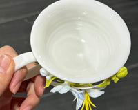 Dreamcloud Modern Floral Ceramic Tea and Coffee Set