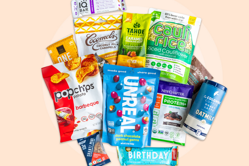 Vegancuts Monthly Snack Box Open the Door to sweet & savory vegan snacks from the longest standing vegan subscription company