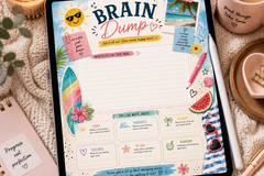 brain dump page