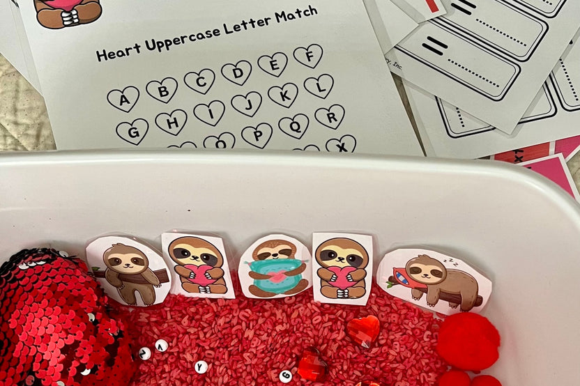 Valentine's Sensory Box