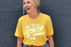 This soft tshirt with licensed design featuring Theta Phi Alpha was a big hit on campus from the classroom to the dorm room!