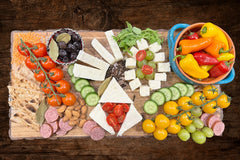 You can pair feta with vegetables and fruits. It also pairs well with all sorts of dips and spreads.