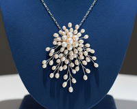 Dreamcloud handcrafted freshwater pearl brooch and pendant jewelry Gift Box