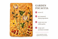 Garden Focaccia - DIY Artisan Bread Baking Kit by CrumbleCrate