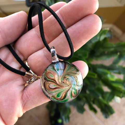 Recycled Glass Pendant