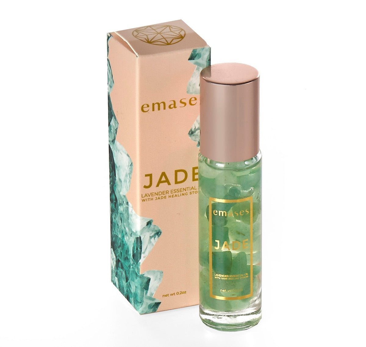 Emases Lavender Essential Oil with Jade Healing Stones
