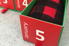 12 Days of Socks Holiday Gift Box