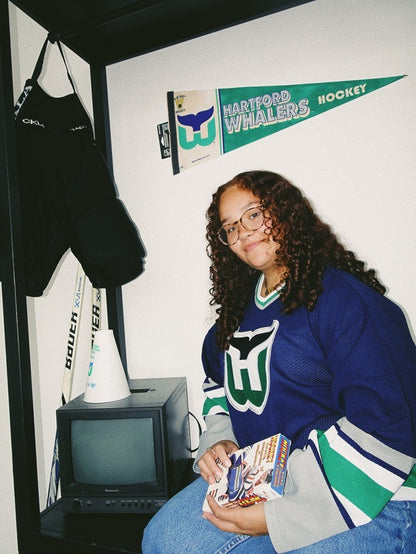 Whalers Jersey, Navy (Size L)