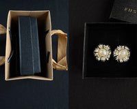 Dreamcloud sterling silver earrings Gift Box