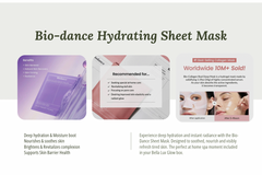 Hydrating mask formula. Replenishes moisture, calm stressed skin, visibly plump luminous complexion 