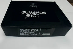 This is a  9x6.5x2 box that includes the material necessary to complete the two cases for you to delve into Computer Forensics.