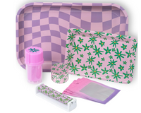 The 420 Box features 8 to 10 retro chic smoking accessories for modern women.  Everything from papers to home decor.