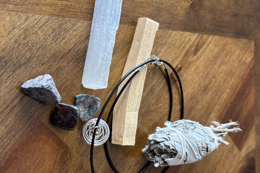 Preparation is helpful before beginning. Smudging the space you will meditate in removes possible low energy vibrations.
