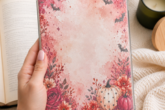 Halloween kindle insert, pumpkin insert, clear case insert