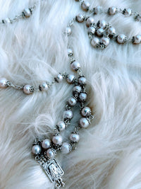 Natural Freshwater Pearl rosary