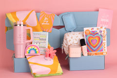 Gift boxes for teen and tween girls that are fun, positive and uplifting. Gifts for teen girls.  Gift for tween girls.  
