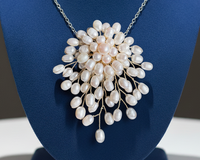 Dreamcloud handcrafted freshwater pearl brooch and pendant jewelry Gift Box