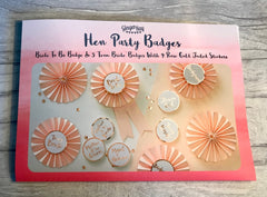 Hen Party Badges