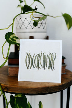 Green Beans Any Occasion Card