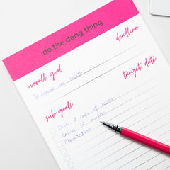Do the Dang Thing Notepad