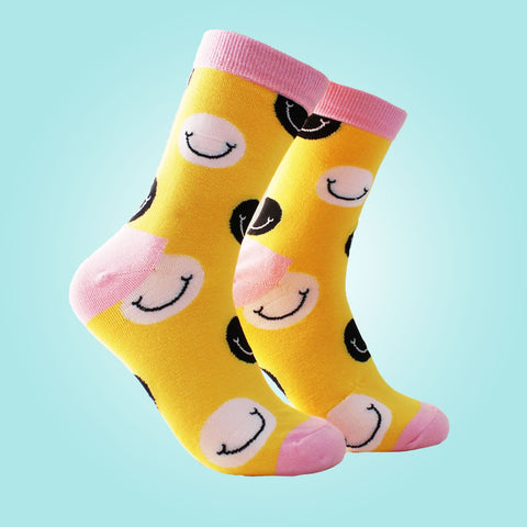 Smiley Face Sock - Women's