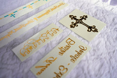 Catholic Temporary tatoos
