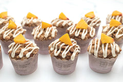 Peaches and Cream Muffins - DIY Baking Kit by CrumbleCrate