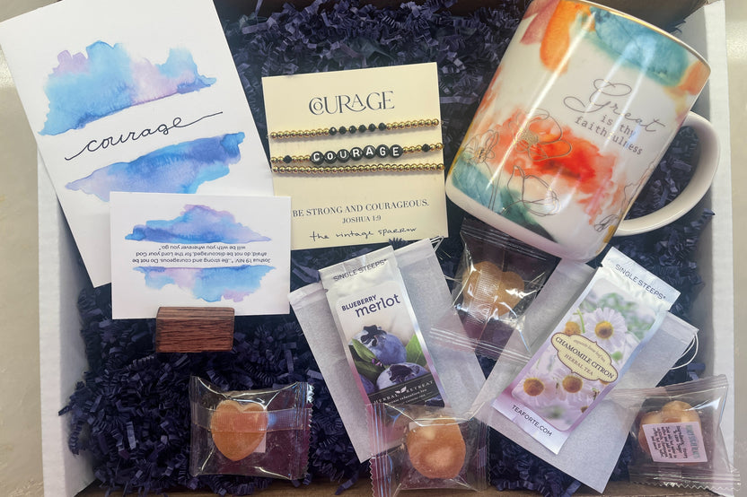 Deluxe Monthly Grief Support Gift Box Subscription - Be the one who stays
