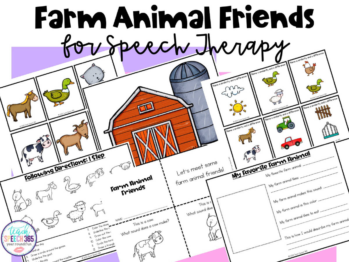 Farm Animal Friends Box 🐮🐷🐥🐴