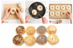 New York Style Bagels - DIY Baking Kit by CrumbleCrate