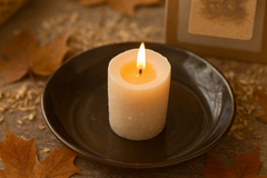 Seasonal Deluxe Incense Box – With Candle & Crystal