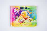 Front cover of 'the Tía...' Is book featuring a warm, colorful illustration of Tía that introduces her gentle world and the spirit.