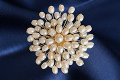 A pearl is a living jewelry. Handcrafted freshwater pearl brooch pendant. The 2025 trend for unique style. Say yes to one of a kind.