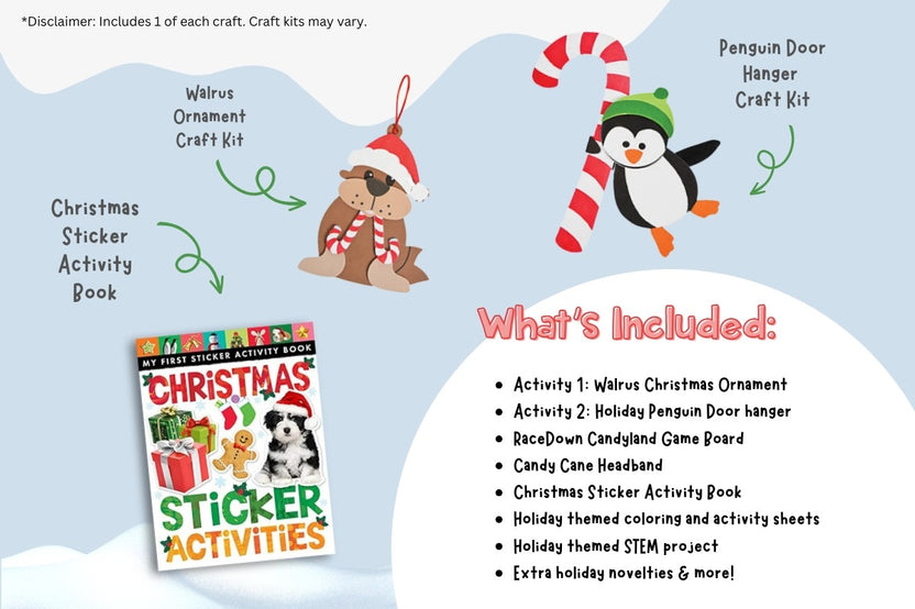 Sweet Holidays Kids Craft Box Ages 2-4