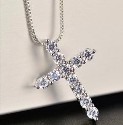CRYSTAL CROSS Necklace