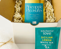 Pineapple Pleasures
Luxury Scented Soy Candle
Handmade 100% Soy Candle
with Soy Wick
70 + Hour Burn Time
8 OUNCE CANDLE
The Organic Armoire