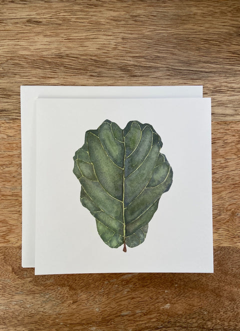 Fiddle Leaf Fig Plant Any Occasion Card
