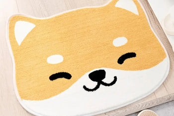 Shiba Inu Bath/Kitchen Floor Mat