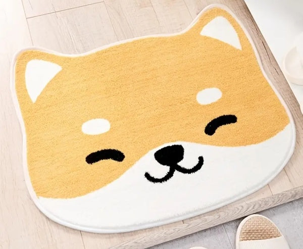 Shiba Inu Bath/Kitchen Floor Mat