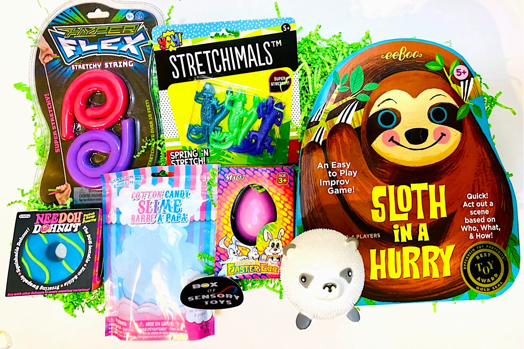 VIP BOX OF SENSORY TOYS 💚 for Kids 4-9 years - Cratejoy