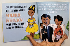 Michelle Obama: First Lady Biographies for kids (The Girl Who Would Grow Up To Be)