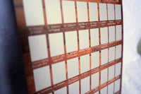 40 Saints Scratch off Poster